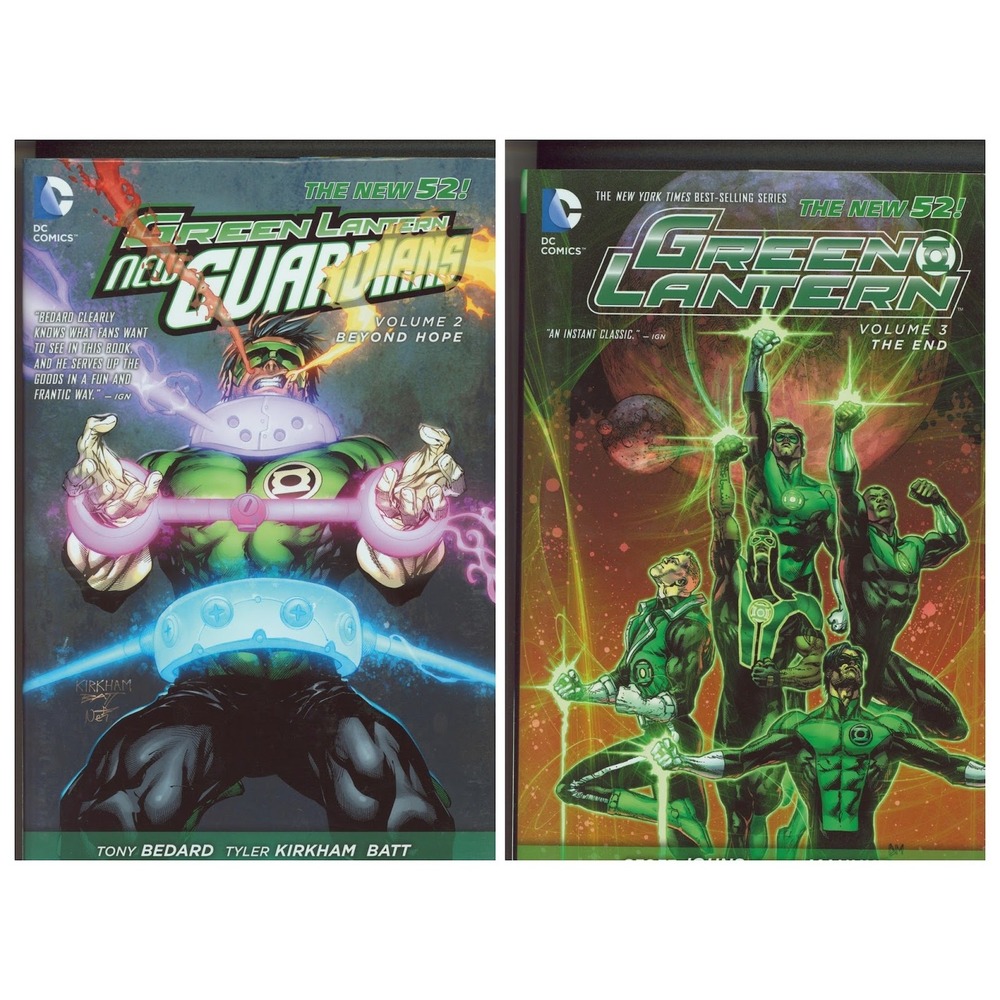 Green Lantern #2-3 New 52 Hardcover Lot Kyle Rayner Hal Jordan Geoff Johns
